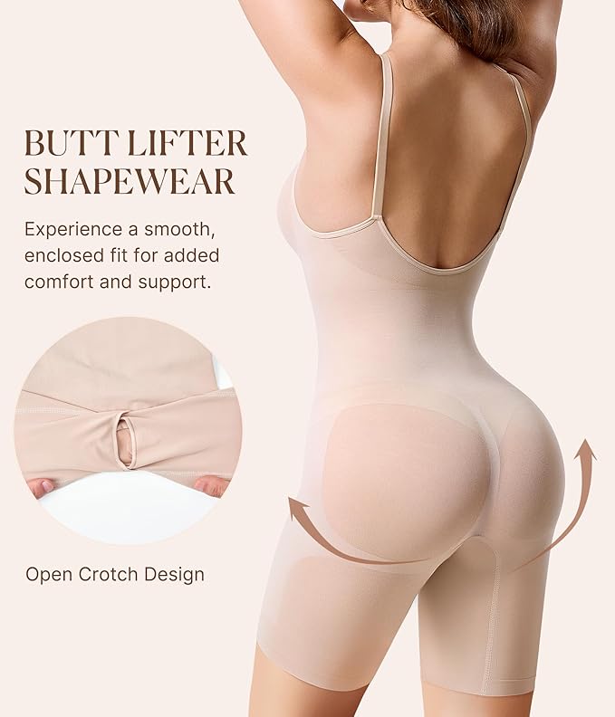 BoldShape™  Mid SculptThigh Bodysuit