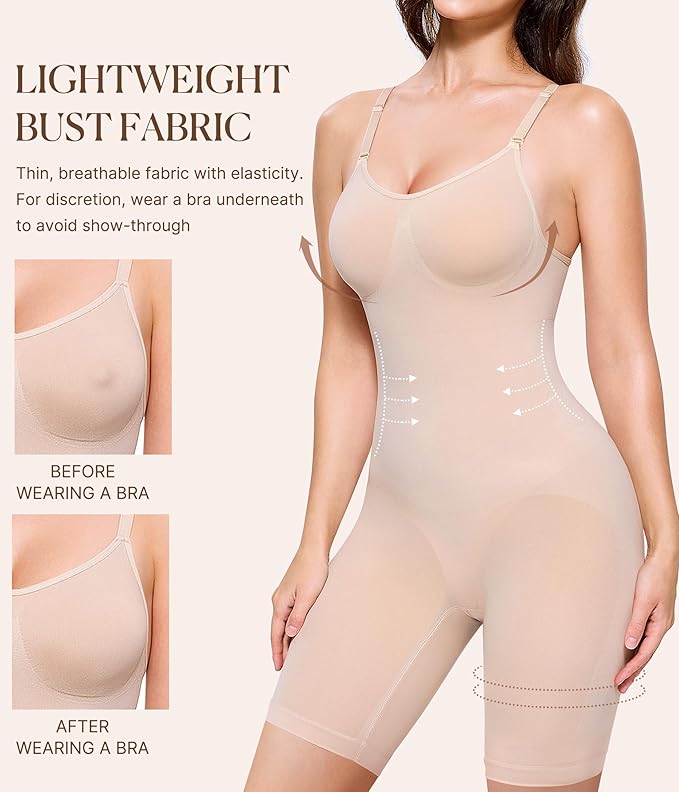 BoldShape™  Mid SculptThigh Bodysuit