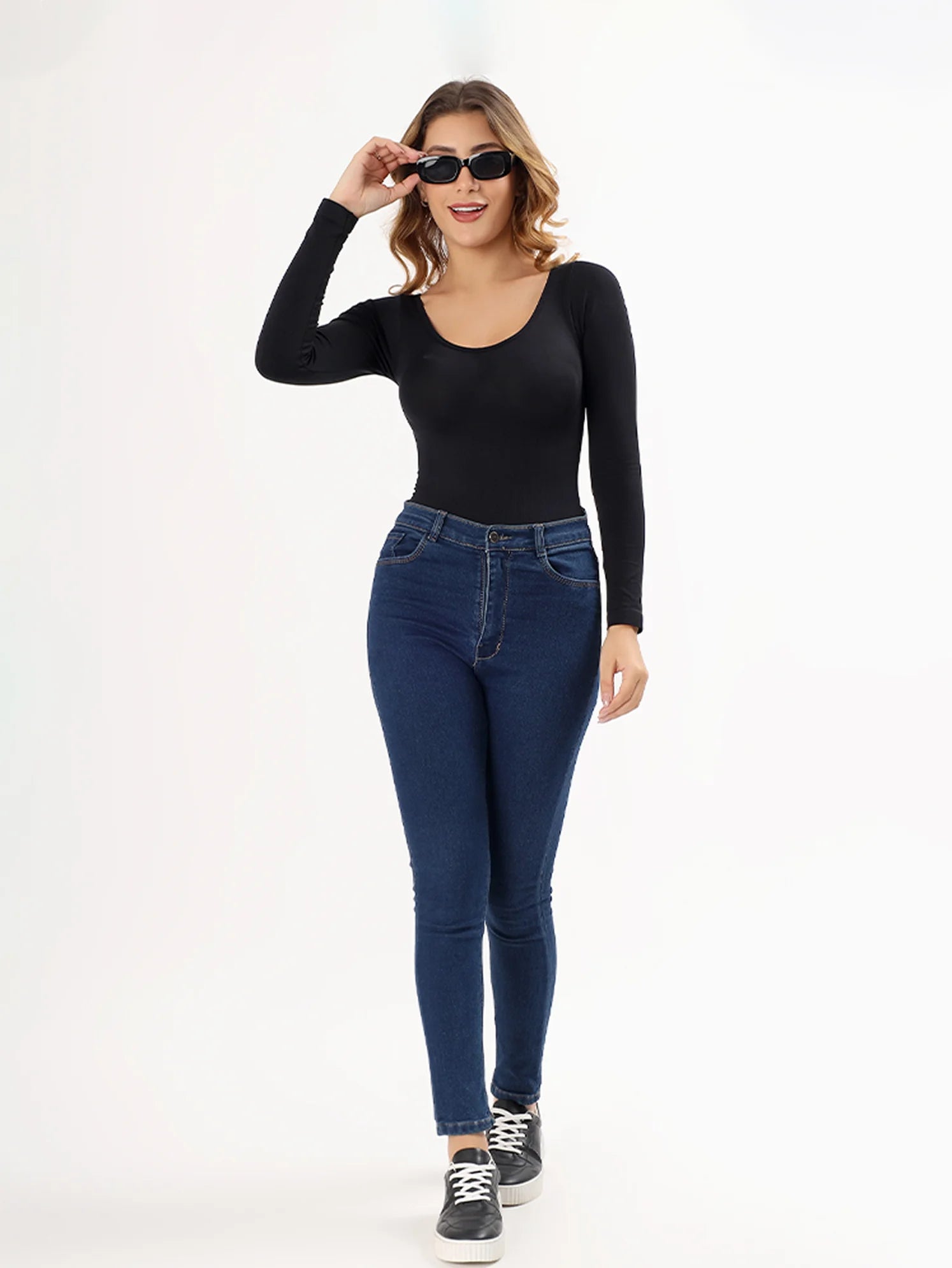 BoldShape™ Snatched Sleeves Bodysuit