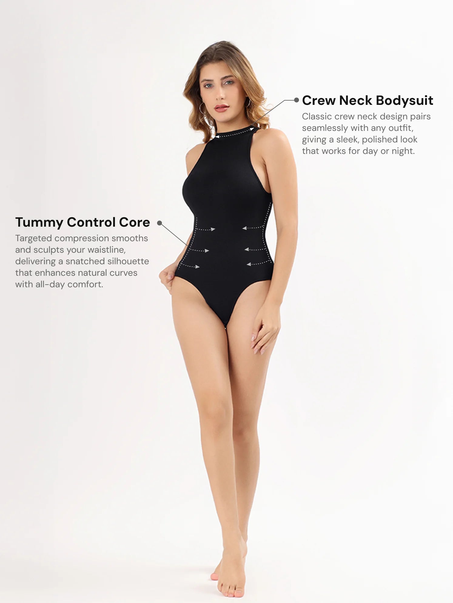 BoldShape™ BareEase Sleeveless Bodysuit