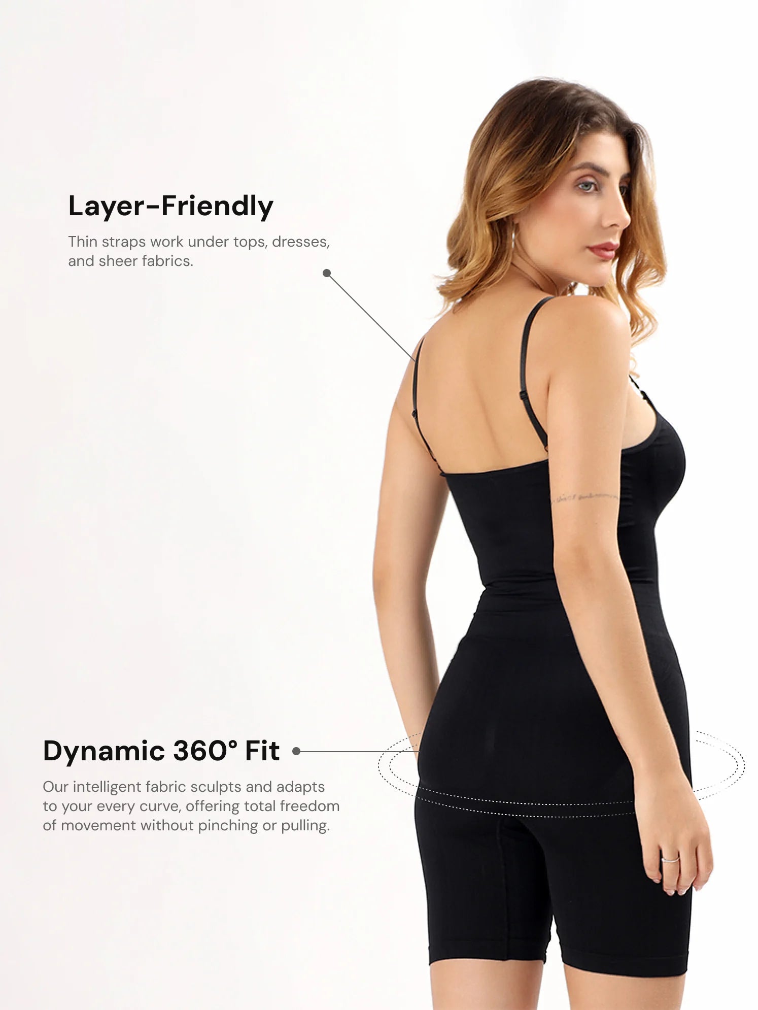 BoldShape™  Mid SculptThigh Bodysuit