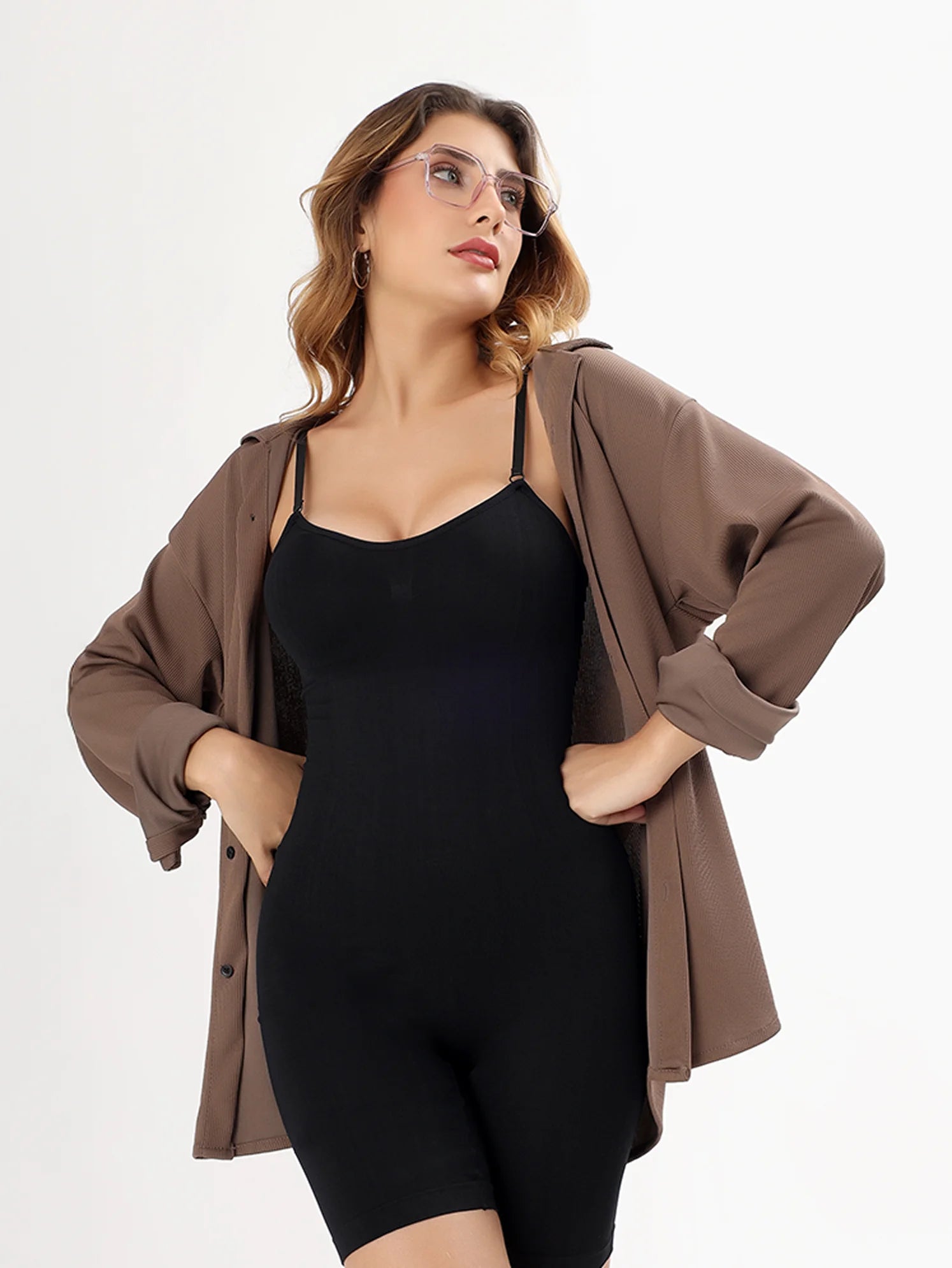 BoldShape™  Mid SculptThigh Bodysuit