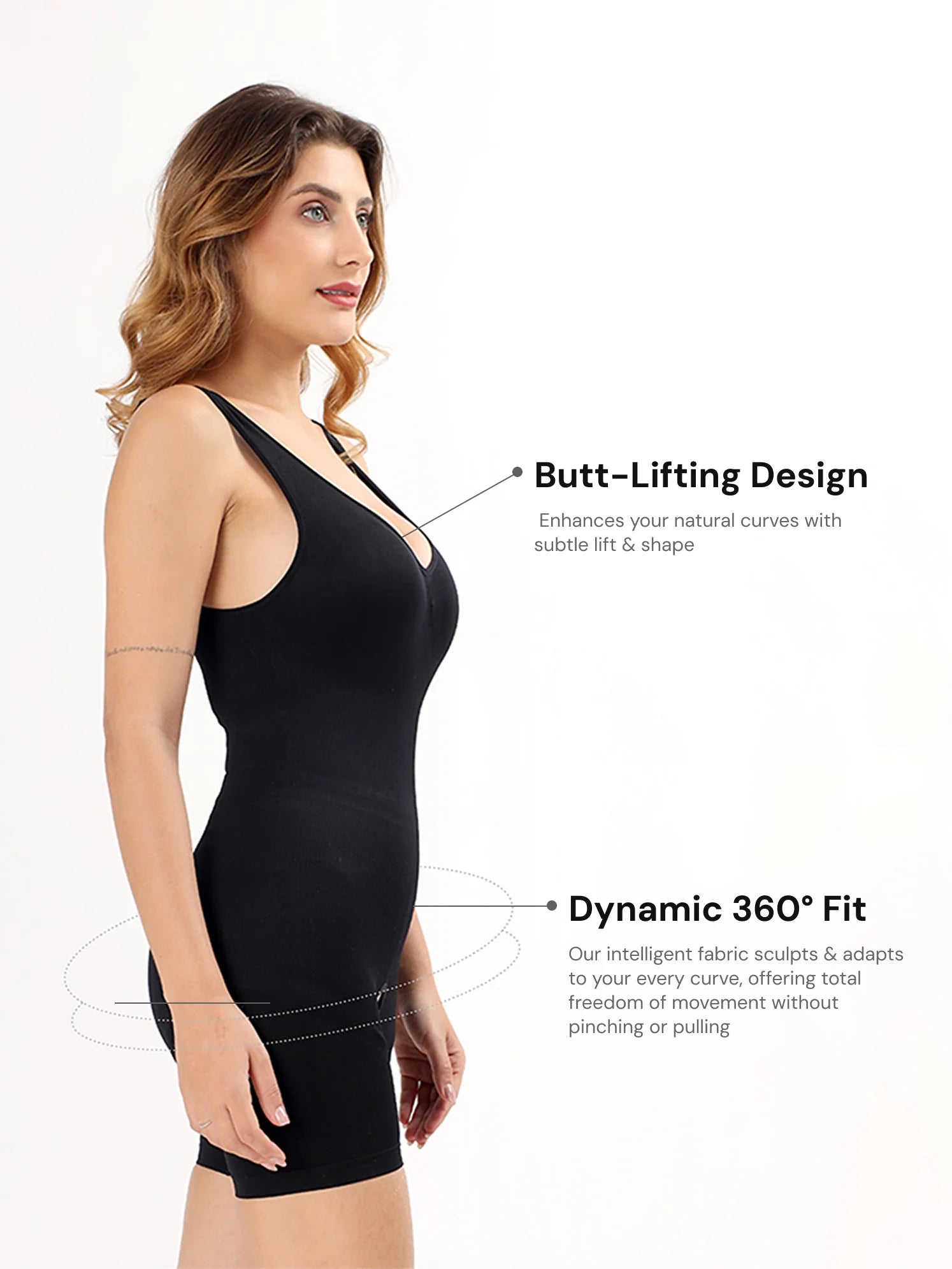 BoldShape™ PowerSculpt Mid Thigh Bodysuit